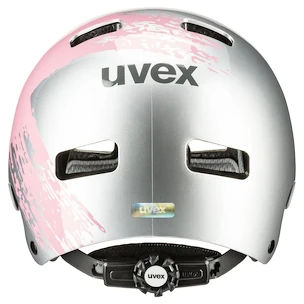 Detská prilba Uvex Kid 3 Silver-Rosé (S4148193600)