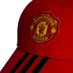 Detská šiltovka adidas 3-Stripes Manchester United FC červeno-čierna