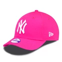 Detská šiltovka New Era Basic 9Forty MLB New York Yankees Pink/White