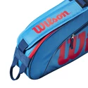 Detská taška na rakety Wilson  Junior 3 Pack Blue/Orange