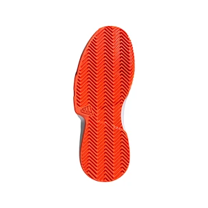 Detská tenisová obuv adidas  CourtJam xJ Black/White/Red