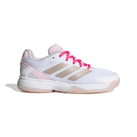 Detská tenisová obuv adidas Ubersonic Kids Off White/Silver Metallic