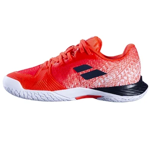 Detská tenisová obuv Babolat Jet Mach 3 All Court Boy Strike Red/White  EUR 39