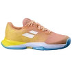 Detská tenisová obuv Babolat Jet Mach 3 Clay Jr Girl Coral/Gold Fusion