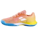 Detská tenisová obuv Babolat Jet Mach 3 Clay Jr Girl Coral/Gold Fusion