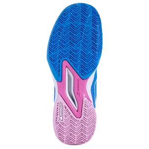 Detská tenisová obuv Babolat Jet Mach 3 Clay Junior French Blue