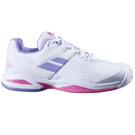 Detská tenisová obuv Babolat Propulse All Court Junior Girl White/Lavender