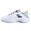 Detská tenisová obuv Babolat Propulse Jr 3 AC Wimbledon White/Dark Green