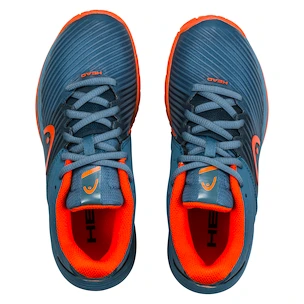 Detská tenisová obuv Head Revolt Pro 4.0 Junior AC Grey/Orange