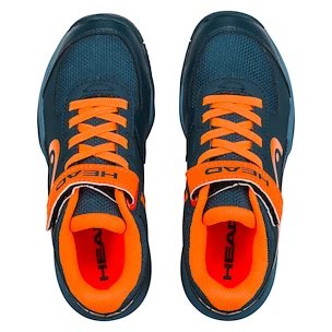 Detská tenisová obuv Head Sprint Velcro 3.0 Kids Grey