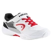 Detská tenisová obuv Head Sprint Velcro 3.0 Kids White/Red