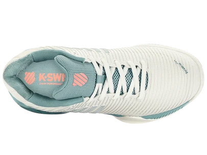 Detská tenisová obuv K-Swiss  Hypercourt Express 2 HB Blanc/Nile Blue
