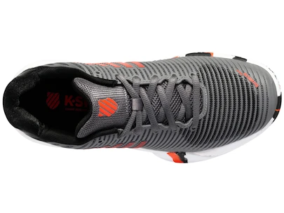 Detská tenisová obuv K-Swiss  Hypercourt Express 2 HB Steel Gray/Jet Black