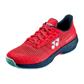 Detská tenisová obuv Yonex PC AD-ACCEL Junior Clay Sunset Red