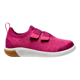 Detská voľnočasová obuv Keen KNX KNIT DS Beaujolais/Raspberry