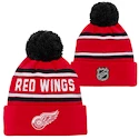 Detská zimná čiapka Outerstuff JACQUARD Cuffed Knit With Pom NHL Detroit Red Wings