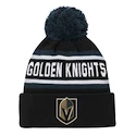 Detská zimná čiapka Outerstuff JACQUARD Cuffed Knit With Pom NHL Vegas Golden Knights