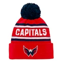 Detská zimná čiapka Outerstuff JACQUARD Cuffed Knit With Pom NHL Washington Capitals