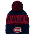 Detská zimná čiapka Outerstuff Pattern Jacquard Cuff Pom NHL Montreal Canadiens
