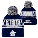 Detská zimná čiapka Outerstuff Pattern Jacquard Cuff Pom NHL Toronto Maple Leafs