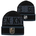 Detská zimná čiapka Outerstuff Puck Pattern Cuffed Knit NHL Vegas Golden Knights