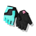 Detské cyklistické rukavice Giro Bravo  Jr Screaming Teal/Neon Pink