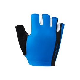 Detské cyklistické rukavice Shimano Junior Value modré