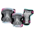 Detské inline chrániče Powerslide  Kids Pro Girls II Set Grey/Pink