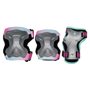 Detské inline chrániče Powerslide  Kids Pro Girls II Set Grey/Pink
