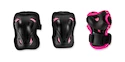 Detské inline chrániče Rollerblade  Skate Gear Black/Pink
