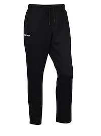 Detské kalhoty CCM TAPERED LOCKER ROOM FLEECE PANT black