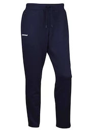 Detské kalhoty CCM TAPERED LOCKER ROOM FLEECE PANT true navy