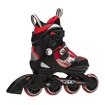 Detské kolieskové korčule Fila  J-one Black/Red