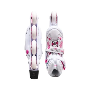 Detské kolieskové korčule Roces  Jokey 3.0 Girl White/Pink
