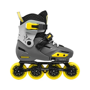 Detské kolieskové korčule Rollerblade  Apex Charcoal/Yellow  EUR 33-36