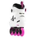 Detské kolieskové korčule Rollerblade  APEX G White/Pink