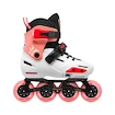 Detské kolieskové korčule Rollerblade  Apex Platinum/Coral