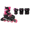 Detské kolieskové korčule Rollerblade  Microblade Combo Black/Pink  EUR 36,5-40,5