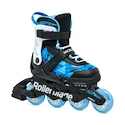 Detské kolieskové korčule Rollerblade  Microblade SL Black/Sky Blue