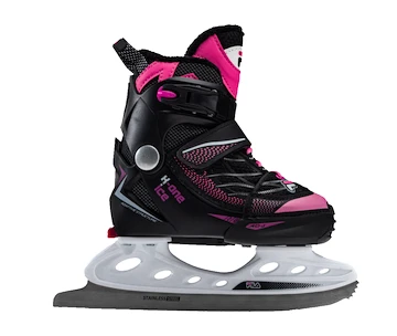 Detské ľadové korčule Fila  X-ONE G ICE Black/Pink