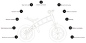 Detské odrážadlo FirstBike  FAT Edition Light Blue