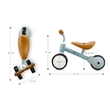 Detské odrážadlo Kinderkraft Cutie Light Blue