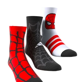 Detske ponožky adidas Marvel Kids Spiderman Socks 3 Pack