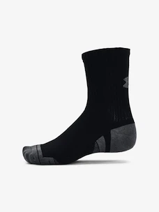 Detske ponožky Under Armour  Performance Cotton 3p Mid-BLK