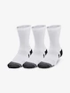 Detske ponožky Under Armour  Performance Cotton 3p Mid-WHT