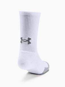 Detske ponožky Under Armour  Youth Crew-WHT
