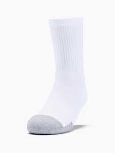 Detske ponožky Under Armour  Youth Crew-WHT