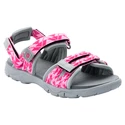 Detské sandále Jack Wolfskin  2 IN 1 Sandal Pink / Light Grey