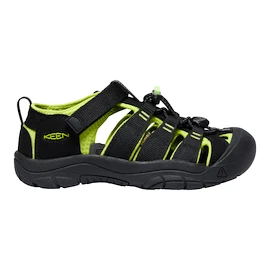 Detské sandále Keen NEWPORT H2 Black/Lime green