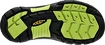 Detské sandále Keen  Newport H2 JR Black/Lime Green